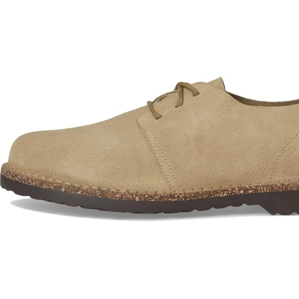 NEW Birkenstock Uppsala Faded Khaki Shoes Oxford Derby 41 R Mens 8 Womens 11